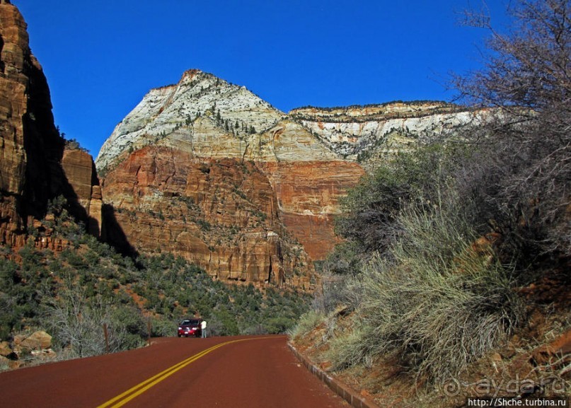 Погружение в каньон Зион. Zion Canyon Scenic Drive