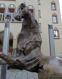 Современное искусство на улицах Вадуца