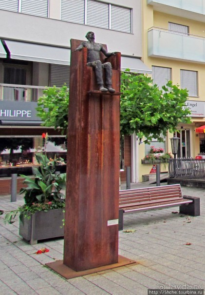 Современное искусство на улицах Вадуца