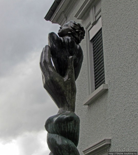 Современное искусство на улицах Вадуца