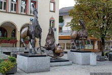 Современное искусство на улицах Вадуца