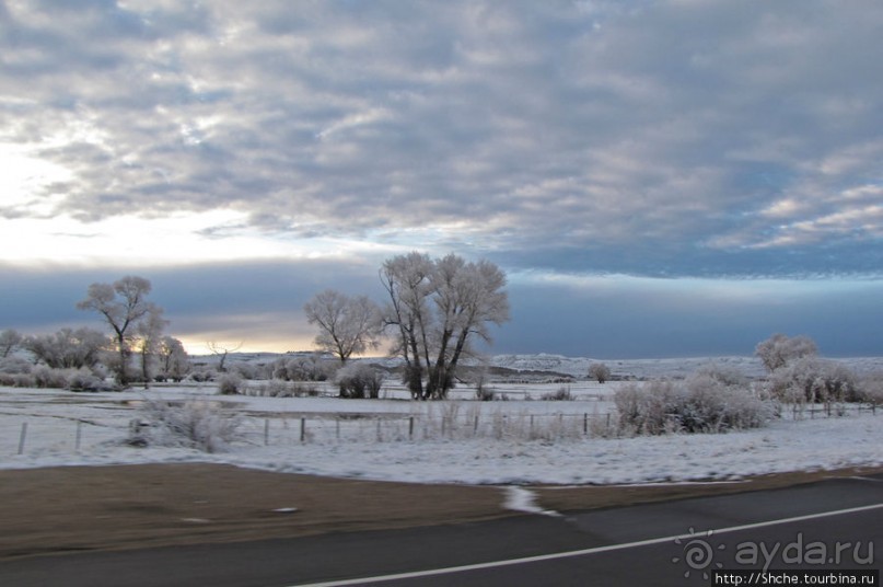 Бескрайние просторы юга штата Вайоминг