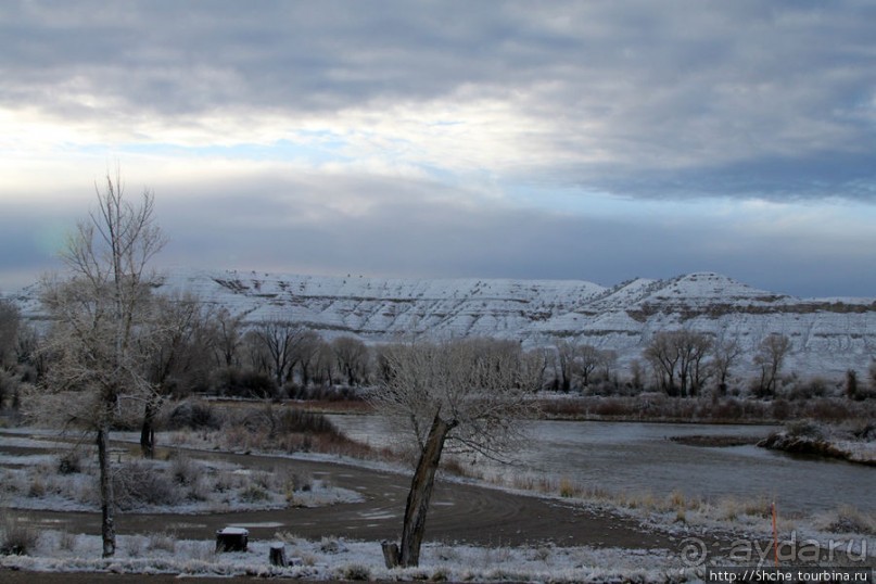 Бескрайние просторы юга штата Вайоминг