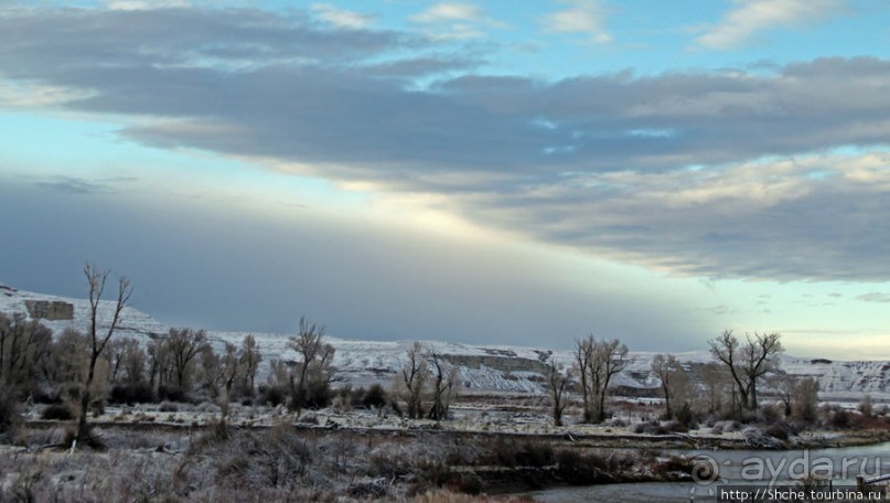 Бескрайние просторы юга штата Вайоминг