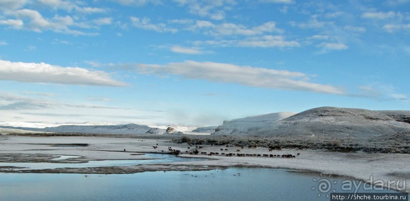 Бескрайние просторы юга штата Вайоминг