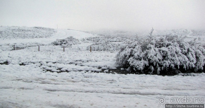 Бескрайние просторы юга штата Вайоминг