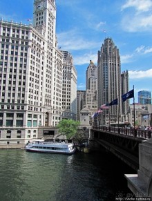 Прогулка вдоль реки в джунглях...бетонных. Chicago Riverwalk