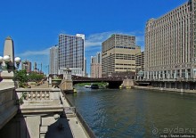Прогулка вдоль реки в джунглях...бетонных. Chicago Riverwalk