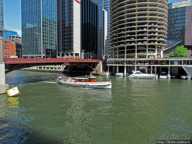 Прогулка вдоль реки в джунглях...бетонных. Chicago Riverwalk