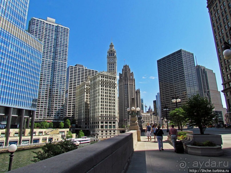 Прогулка вдоль реки в джунглях...бетонных. Chicago Riverwalk