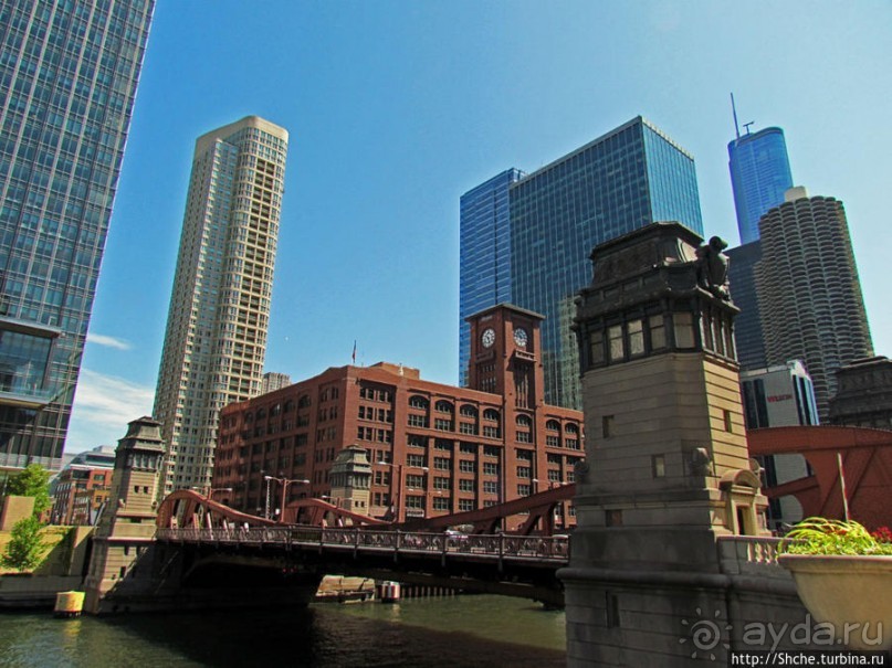 Прогулка вдоль реки в джунглях...бетонных. Chicago Riverwalk