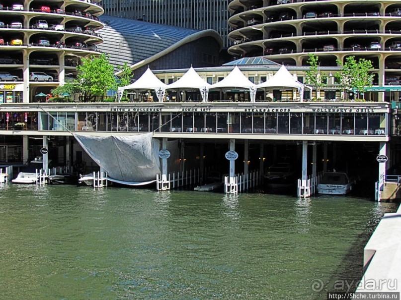 Прогулка вдоль реки в джунглях...бетонных. Chicago Riverwalk