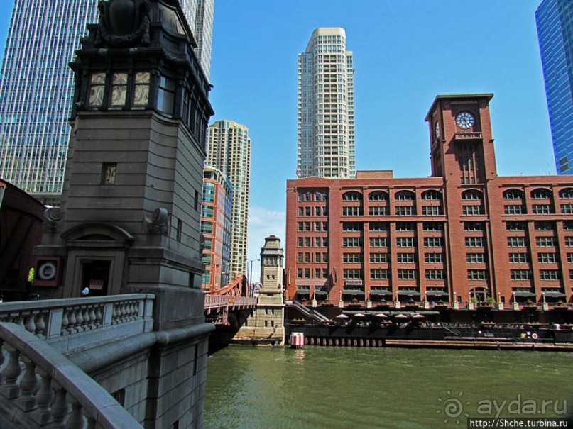 Прогулка вдоль реки в джунглях...бетонных. Chicago Riverwalk
