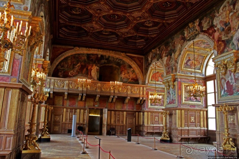 Дворец Фонтенбло и королевские апартаменты (ЮНЕСКО №160)