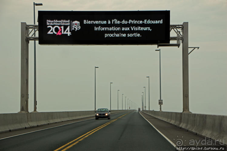 Мост Конфедерации.8-мильная магистраль над замерзающим морем Мост Конфедерации.8-мильная магистраль над замерзающим морем