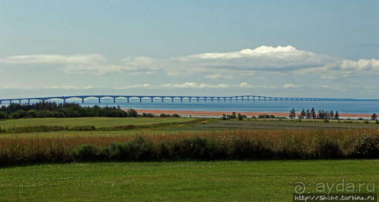 Мост Конфедерации.8-мильная магистраль над замерзающим морем Мост Конфедерации.8-мильная магистраль над замерзающим морем