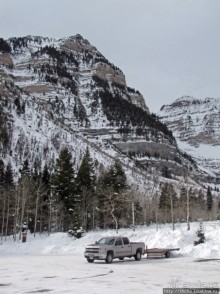 Alpine Loop - самая красивая горная дорога штата Юта
