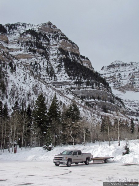 Alpine Loop - самая красивая горная дорога штата Юта