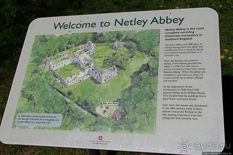 О чем обычно молчат путеводители... Аббатство Нетли