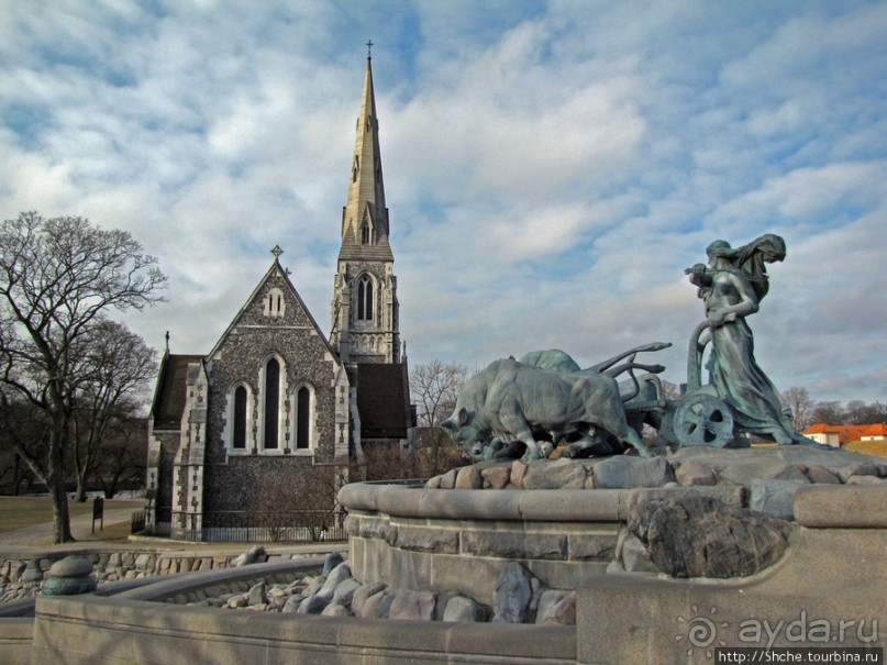 Прогулка вокруг Kastellet, крепость-парк.