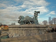 Прогулка вокруг Kastellet, крепость-парк.