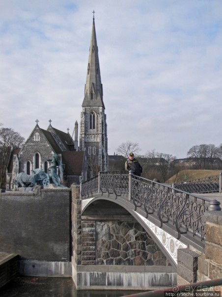 Прогулка вокруг Kastellet, крепость-парк.