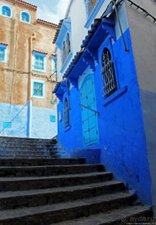 Вертикальный Шефшауэн — голубой город в Марокко