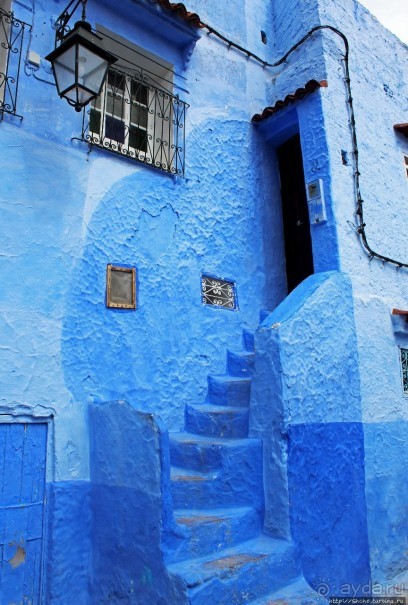 Вертикальный Шефшауэн — голубой город в Марокко