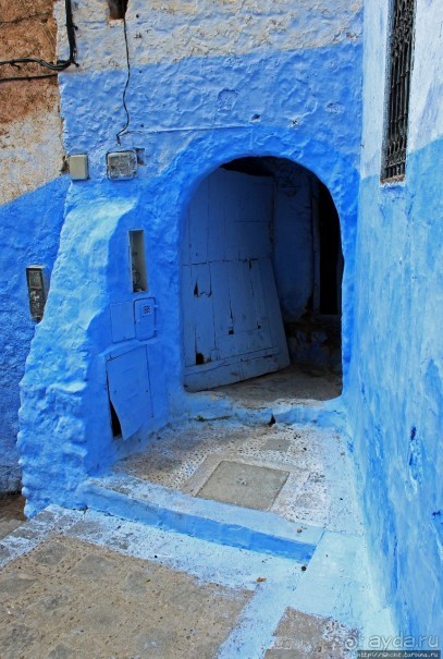Вертикальный Шефшауэн — голубой город в Марокко