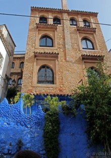 Вертикальный Шефшауэн — голубой город в Марокко