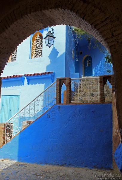 Вертикальный Шефшауэн — голубой город в Марокко