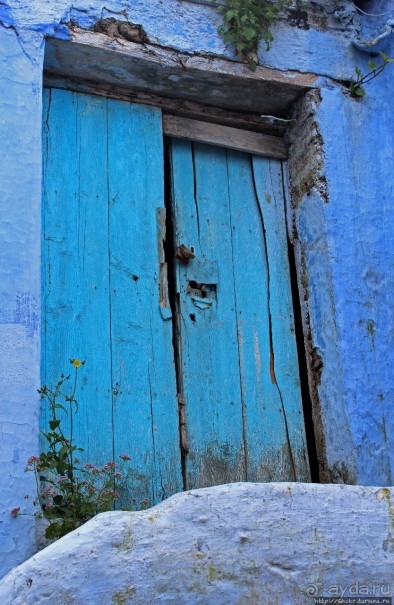 Вертикальный Шефшауэн — голубой город в Марокко