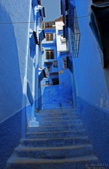 Вертикальный Шефшауэн — голубой город в Марокко
