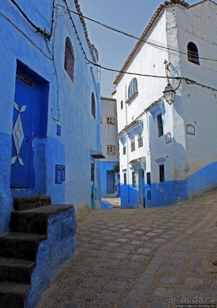 Вертикальный Шефшауэн — голубой город в Марокко