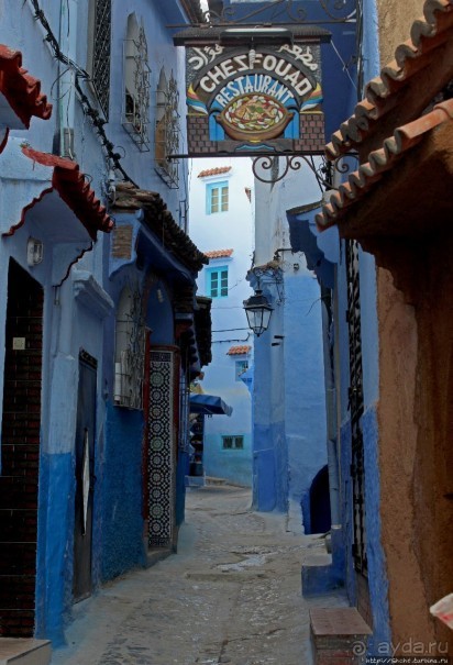 Вертикальный Шефшауэн — голубой город в Марокко