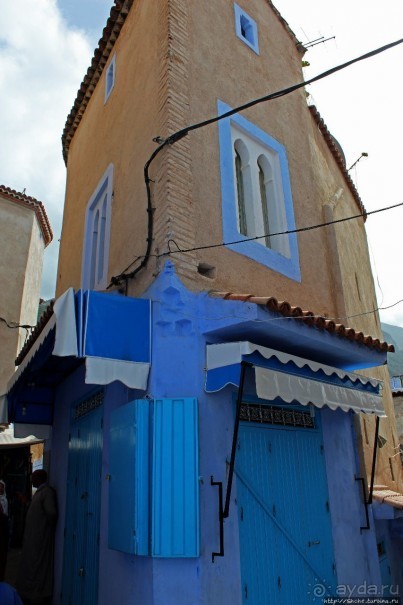 Вертикальный Шефшауэн — голубой город в Марокко