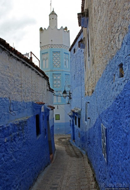 Вертикальный Шефшауэн — голубой город в Марокко