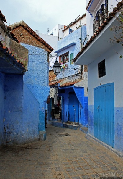 Вертикальный Шефшауэн — голубой город в Марокко