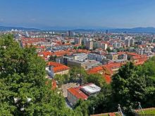 Град над городом стоит... Люблянская крепость