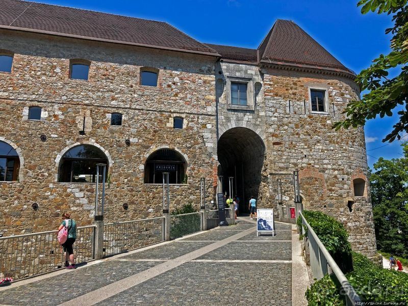 Град над городом стоит... Люблянская крепость