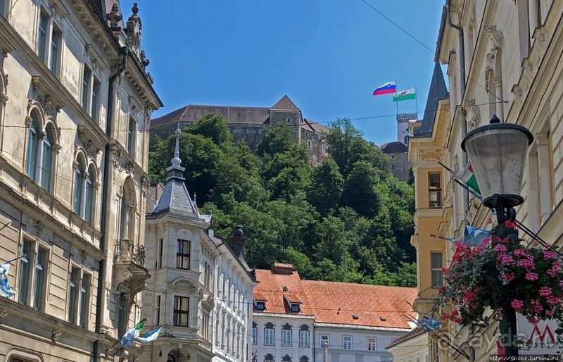 Град над городом стоит... Люблянская крепость
