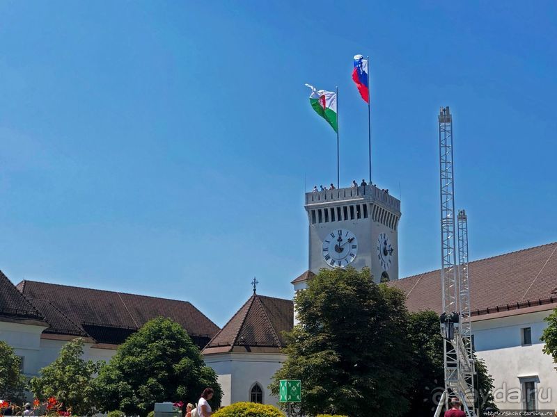 Град над городом стоит... Люблянская крепость