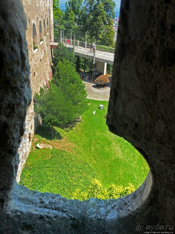 Град над городом стоит... Люблянская крепость