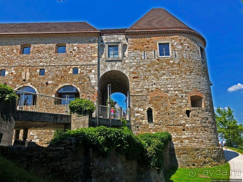 Град над городом стоит... Люблянская крепость