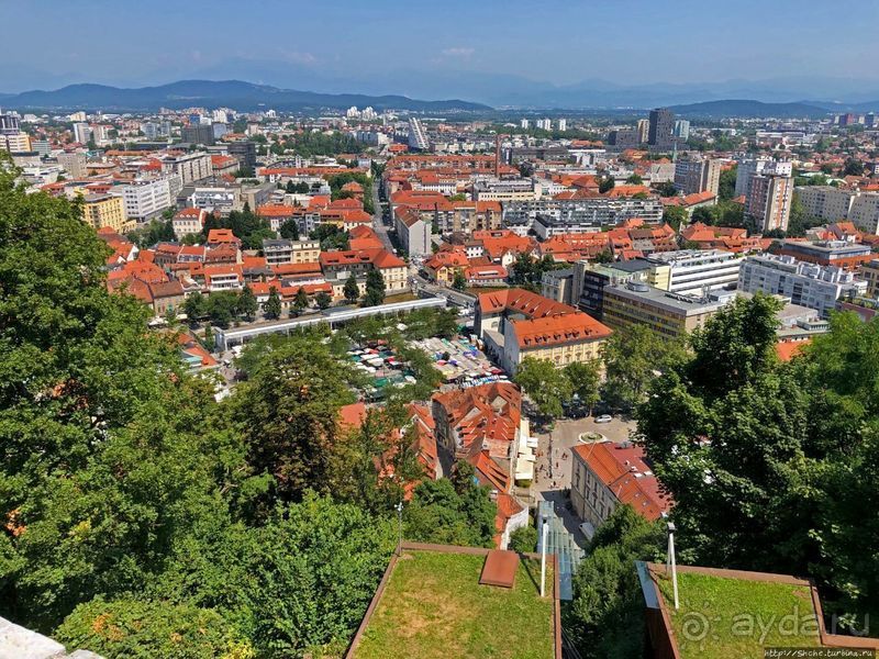Град над городом стоит... Люблянская крепость