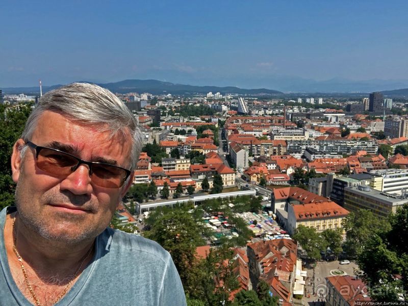 Град над городом стоит... Люблянская крепость