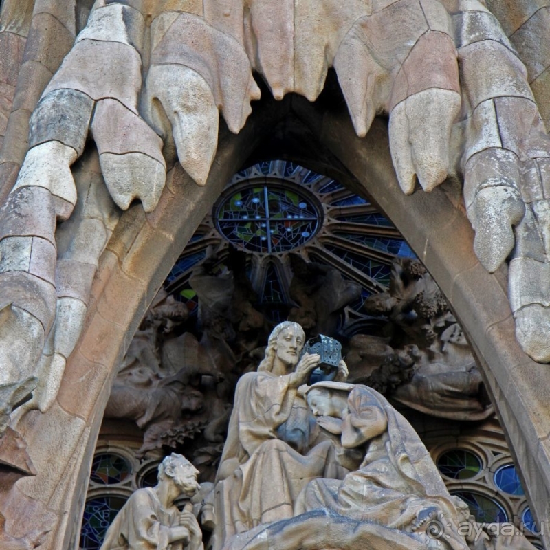 Фасад Рождества — возможно, лучший фасад храма в мире