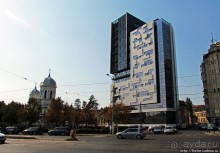 Современный город Бухарест