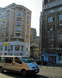 Современный город Бухарест