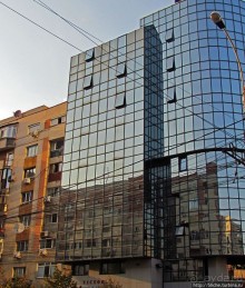 Современный город Бухарест